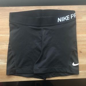 Nike Pro Spandex Shorts Black